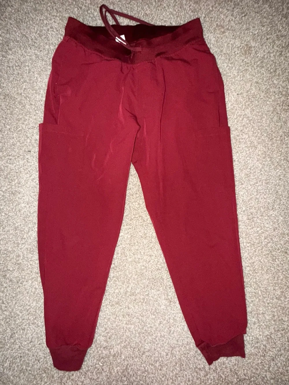 Mandala Burgundy Jogger Set — Women’s Cozy Track Pants & Top